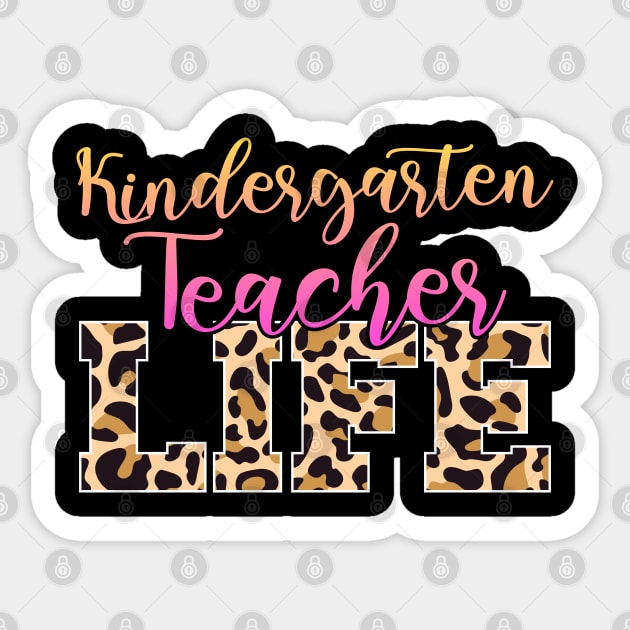 Kindergarten Teacher Life Sticker by White Martian